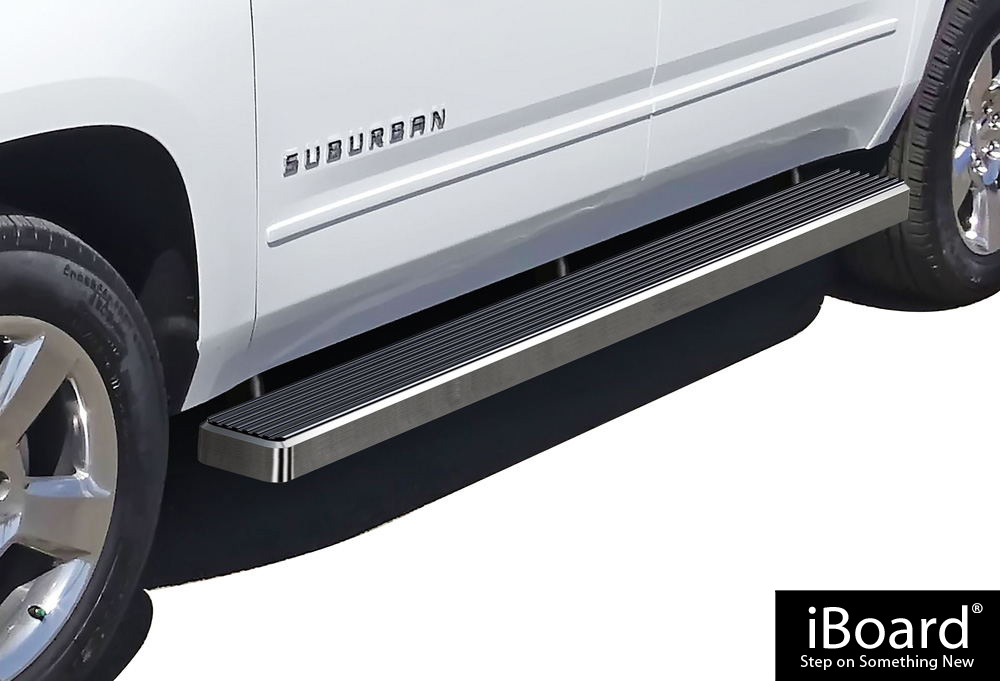 5" Running Boards Fit 0213 Chevy Avalanche 0017 Suburban/GMC Yukon XL