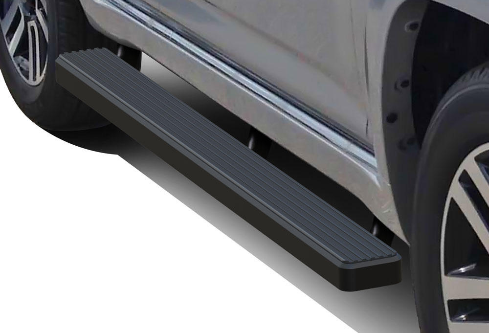 Premium 4" Black iBoard Running Boards Fit 1017 Toyota 4Runner Limited