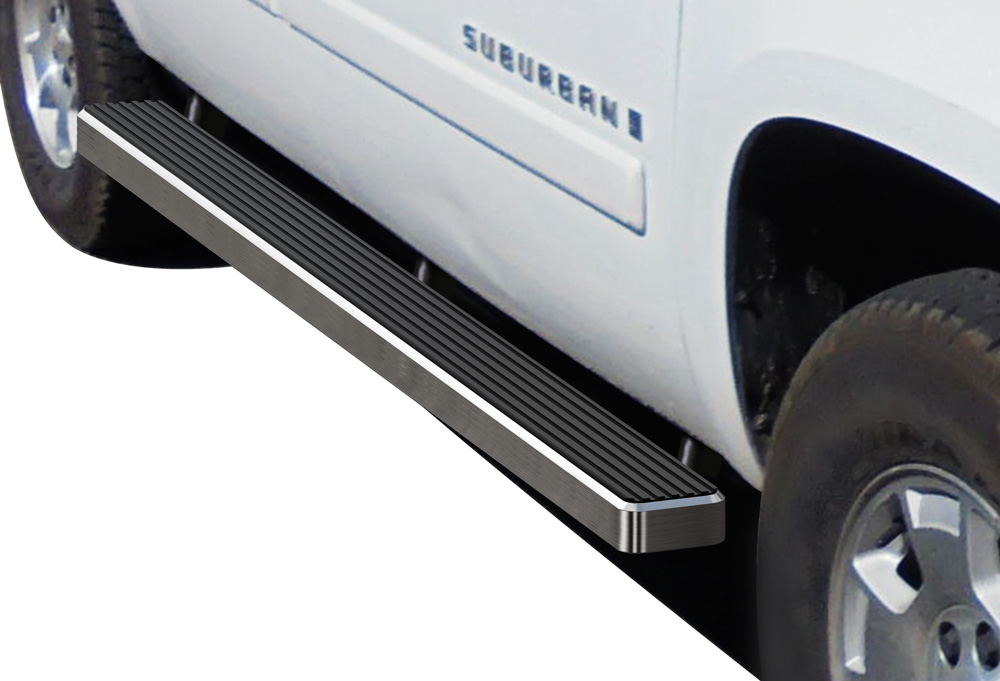 Running Boards 4" Fit 0213 Chevy Avalanche 0017 Suburban/GMC Yukon XL
