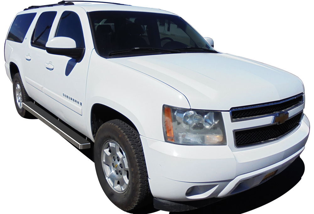 Running Boards 4" Fit 0213 Chevy Avalanche 0017 Suburban/GMC Yukon XL