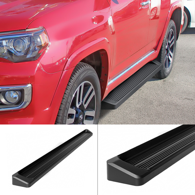 iBoard Running Boards 6" Matte Black Fit 1017 Toyota 4Runner Limited