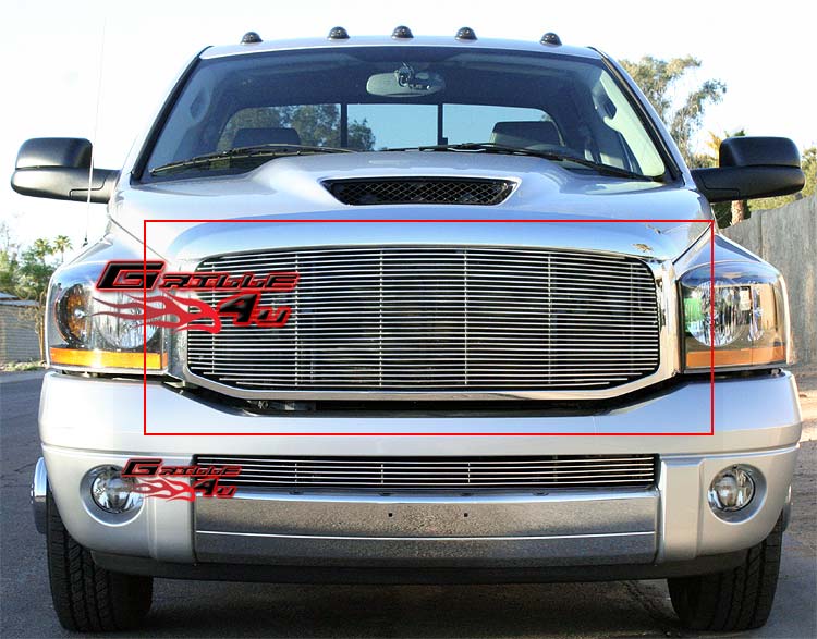 Fits 2006-2008 Dodge Ram 1500 2500 3500 Billet Grille Grill Insert 