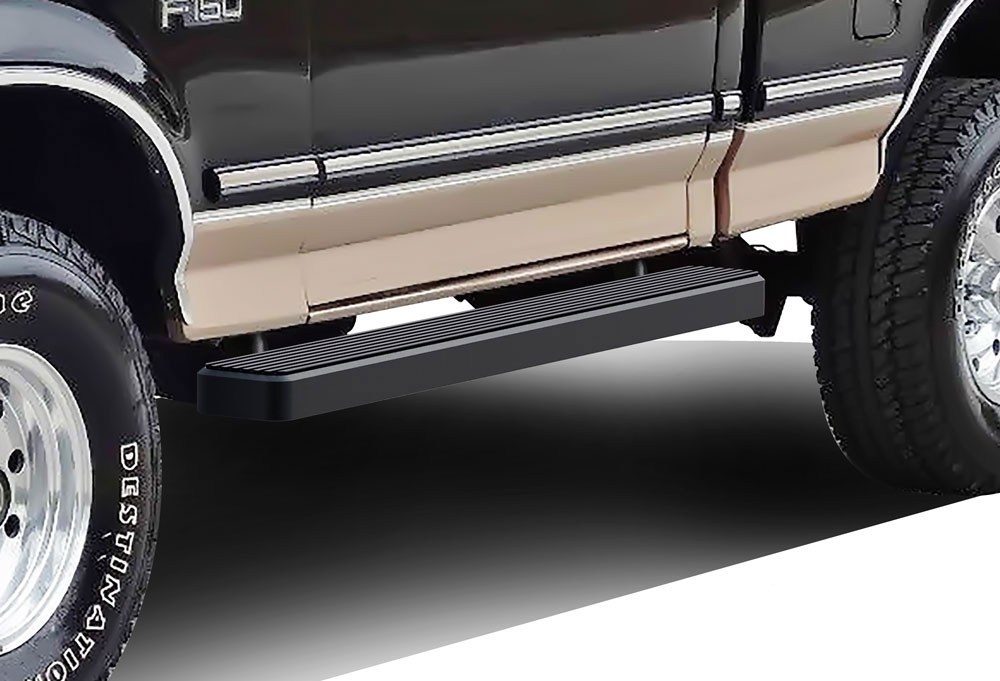 iBoard Side Steps Nerf Bars 5" Black Fit 8096 Ford Bronco/F150 Regular Cab eBay