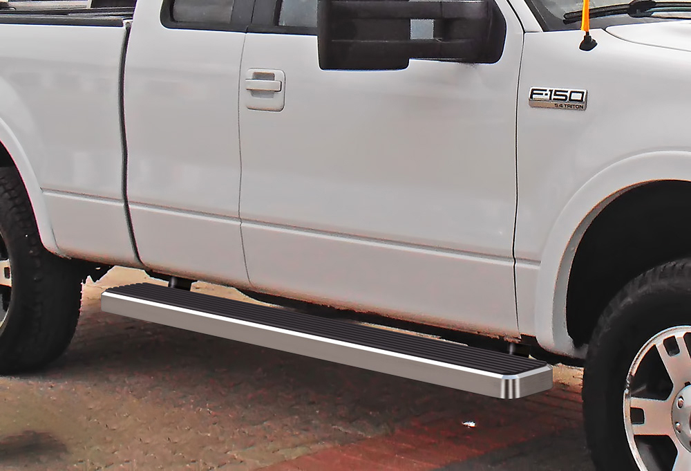 iBoard Side Steps Nerf Bars 6" Fit 0408 Ford F150 Super Cab eBay