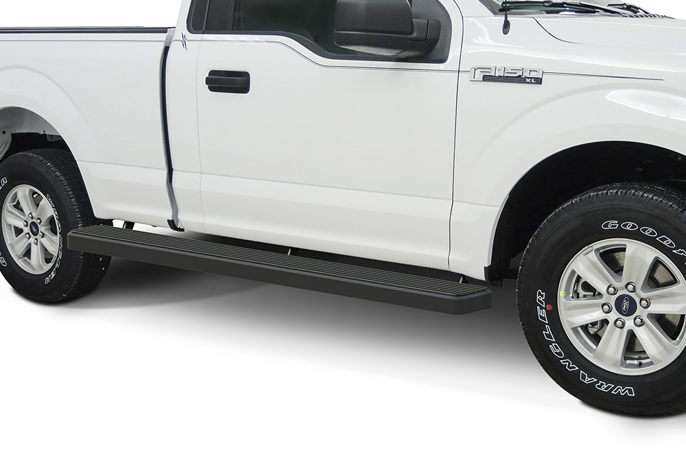 Wheel to Wheel Running Boards 6in Fit 1520 F150 Regular Cab 6.5ft Bed