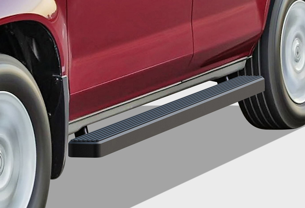 Running Board Side Step Nerf Bars 4in Black Fit Acura MDX//Honda Pilot 03-08