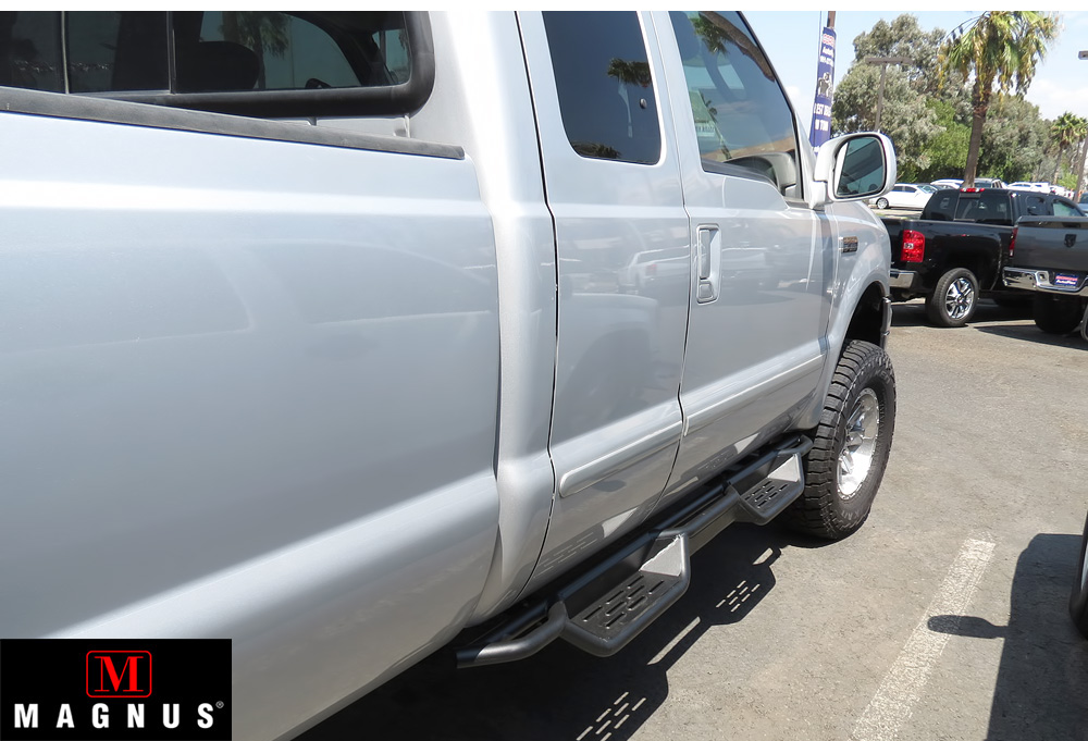 APS Black Running Boards For 20152020 Ford F150 F250 F350 Super