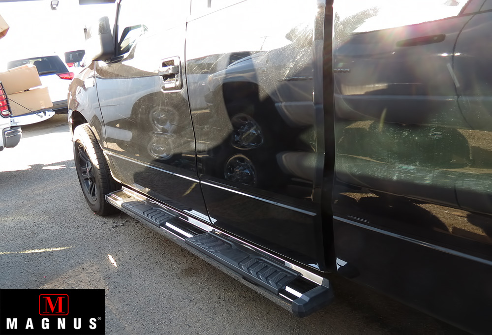 Chrome Nerf Bar Steps For 20092014 Ford F150 eBay