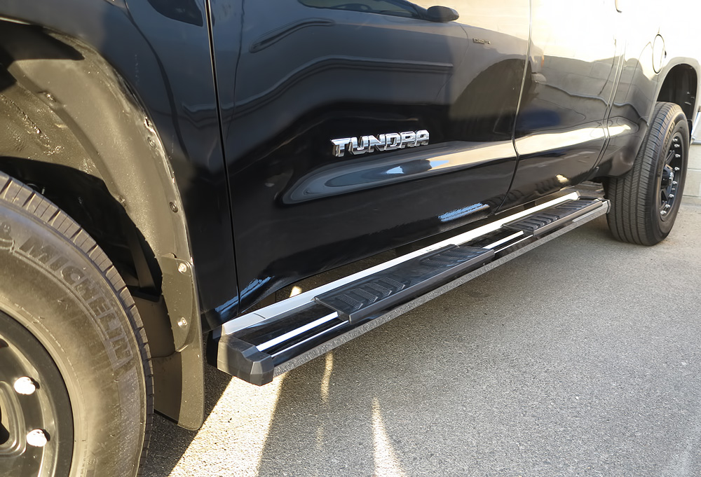 Chrome Nerf Bar Steps For 07-21 Toyota Tundra Double Cab | eBay