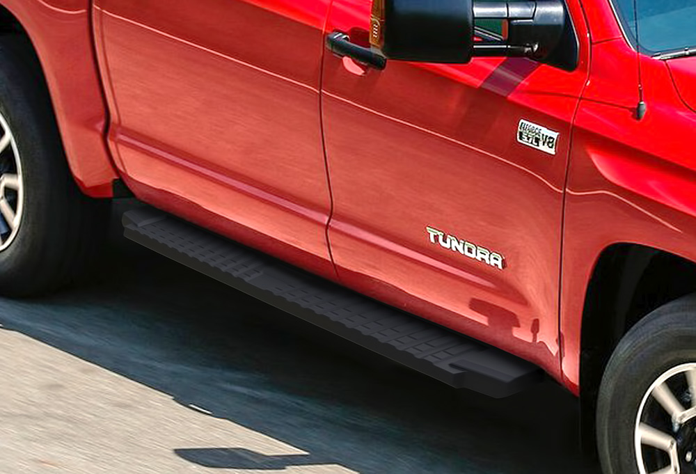 Black Nerf Bar Steps For 20072021 Toyota Tundra eBay