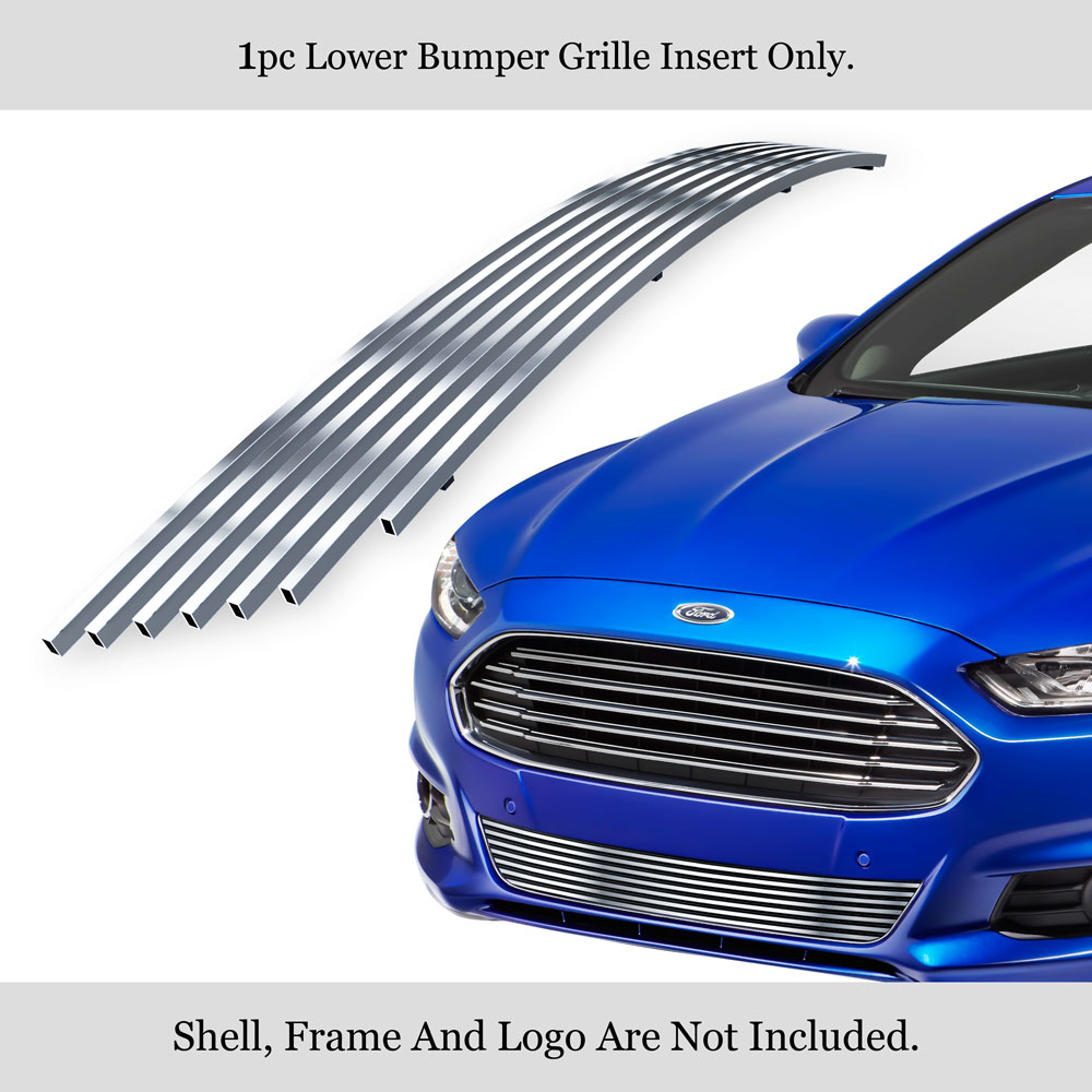 Fits 2013-2016 Ford Fusion Lower Lower Bumper Billet Grille Insert | eBay