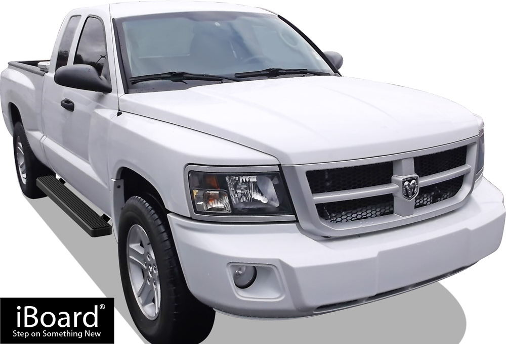 5" Black iBoard Running Boards Nerf Bars Fit 0511 Dodge Dakota Club