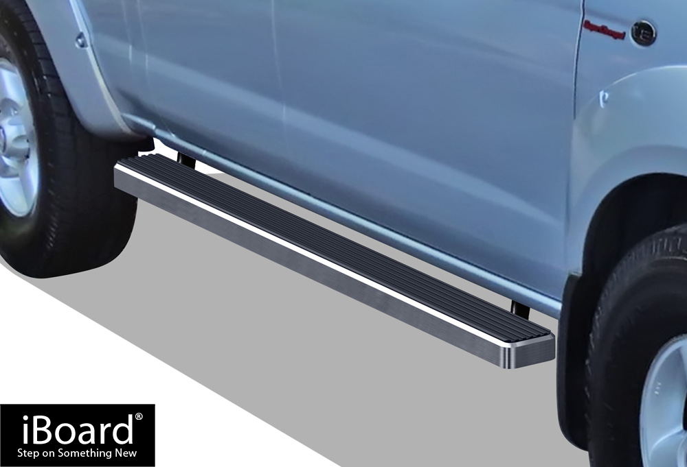 4/" iBoard Running Boards Nerf Bars Fit 99-04 Nissan Frontier Crew Cab