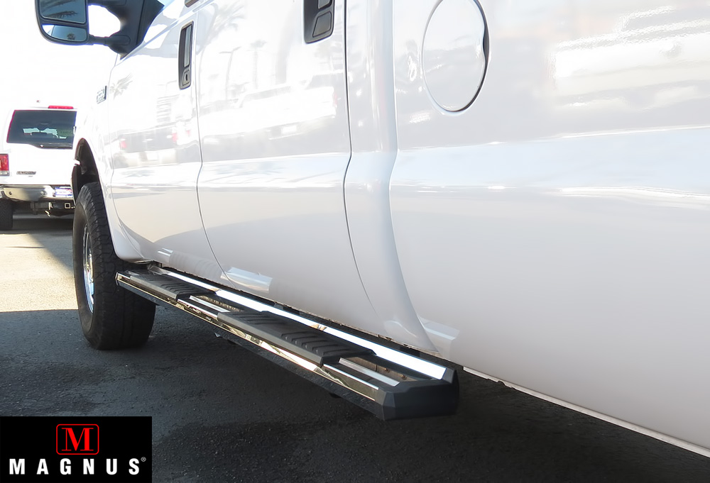 Chrome OEM Nerf Bars For9916 Ford F250/F350/F450/F550 SD Crew Cab